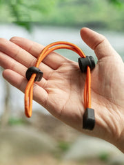 Outdoor Backpack Elastic Rope Buckle – Hiking Pole Fixing Strap & Camping Tie Cord
