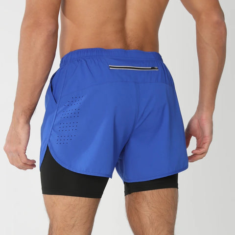 Men’s 2-in-1 Quick-Dry Running Shorts