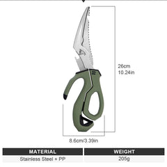 Shawto Aluminum Alloy Fishing Gripper – Professional Lip Grabber & Fish Control Pliers Tool