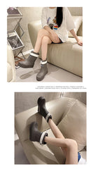 Women’s Waterproof Non-Slip Rain Boots – Soft, Comfortable & Stylish Outdoor Footwear