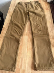 Men’s Waterproof Softshell Fleece Jacket & Pants Set – Outdoor Winter Sportswear