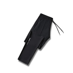 Men’s Ice Silk Quick-Dry Pants – Lightweight Elastic Summer Casual Trousers