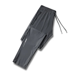 Men’s Reflective Quick-Dry Running Pants – Lightweight Summer Jogging & Hiking Trousers
