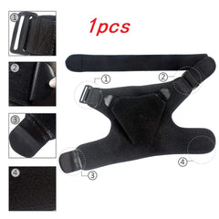 Adjustable Shoulder Brace with Pressure Pad – Left & Right Support