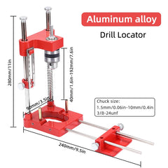 Precision Woodworking Drill Locator & Guide Jig