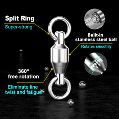 FishTrip Ball Bearing Fishing Swivels