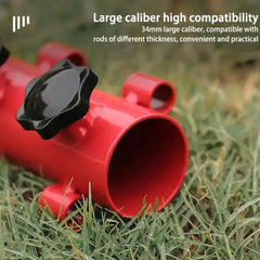 Portable Tent Rod Holder Set – Windproof Canopy Pole Fixing Kit for Camping & Fishing