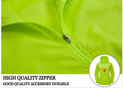 X-TIGER Windproof Cycling Jacket – Lightweight Reflective MTB Windcoat