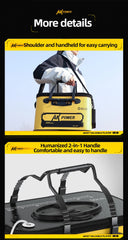 YUZHIYUAN Foldable Fishing Bucket – Portable Large-Capacity EVA Live Fish Container