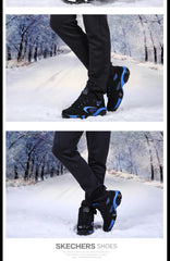 Men’s Winter Snow Shoes – Warm Leather Non-Slip Sneakers