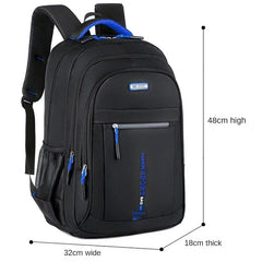Men’s Waterproof Oxford Business Backpack – Laptop & Travel Bag