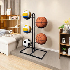 Indoor Children’s Sports Ball Storage Rack