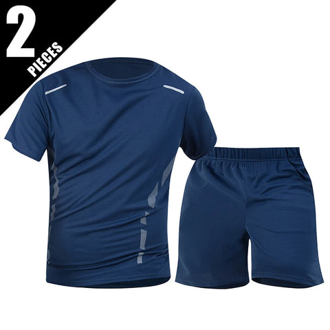 Men’s 2-Piece Quick-Dry Summer Sports Suit