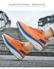 Men & Women Carbon Plate Running Shoes – Lightweight Breathable Athletic Sneakers