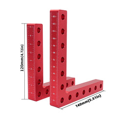 Right-Angle 90° Fixing Clip – L-Shaped Woodworking Positioning Clamp