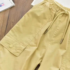 Kids Cargo Joggers – Light Breathable Casual Pants for Autumn & Summer