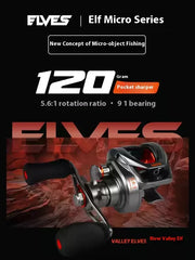 Cayden Ultra Mini BFS Water Drop Reel – 2nd Gen
