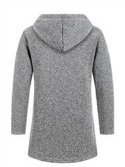 Men’s Oversized Streetwear Zipper Hoodie – Warm Winter Outdoor Sweatshirt Jacket