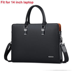 MOTAORA Genuine Leather Laptop Briefcase (14–15.6")