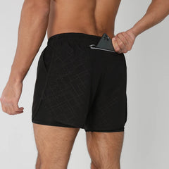 Men’s 2-in-1 Quick-Dry Running Shorts