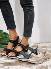 Women’s Summer Wedge Sandals – Lightweight Platform Beach Shoes