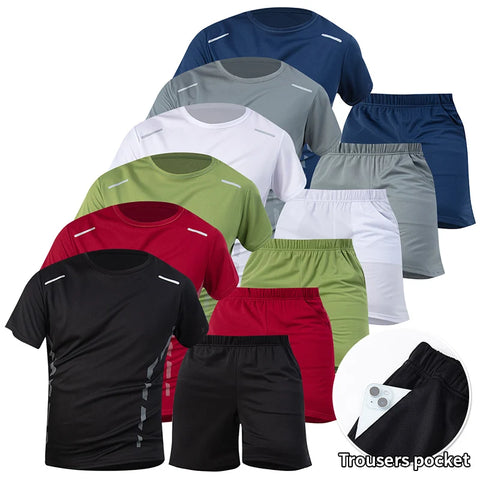 Men’s 2-Piece Quick-Dry Summer Sports Suit