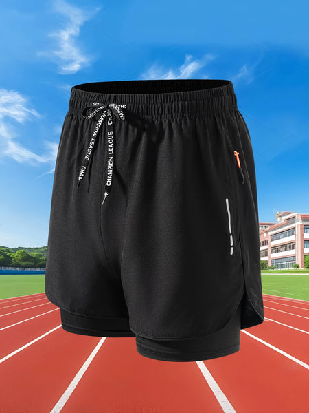 Men’s 2-in-1 Summer Running Shorts