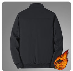 BROWON 8XL Men’s Thick Winter Jacket – Waterproof Stand Collar Coat