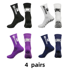 Unisex Non-Slip Sports Socks – Mid-Calf Football & Training