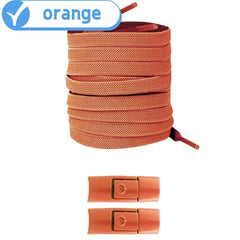 Elastic No-Tie Shoelaces with Press Lock