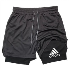 Men’s 2-in-1 Running Shorts with Phone Pocket