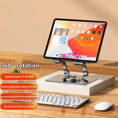 360° Rotatable Tablet Stand – Adjustable Foldable Desktop Holder (4.7–12")