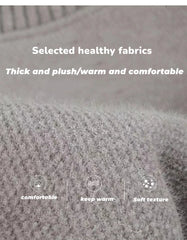 Men’s Luxury Velvet High Neck Sweater