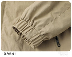 Men’s Plus Size Waterproof Jacket (5XL–8XL)