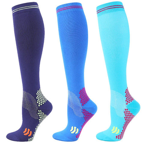 1/3 Pairs Compression Socks – 20-30 mmHg Sports & Recovery