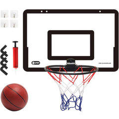 Adjustable Kids Indoor Basketball Hoop – Wall-Mounted Safe Play Set