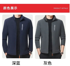 Men’s Winter Fleece Jacket – Thick Warm Windproof Outdoor Coat