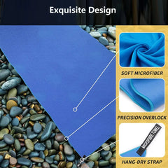 Quick-Dry Sports Towel 40x80CM – Camping, Gym, Yoga & Outdoor Fitness Towel