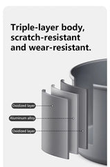 Naturehike Camping Cookware Set – Aluminum Alloy Pot Set for 4–7 People