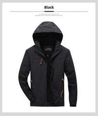 Men’s Gorpcore Tactical Jacket – Waterproof Military Windbreaker