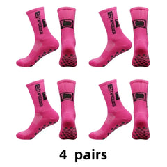 Unisex Non-Slip Sports Socks – Mid-Calf Football & Training