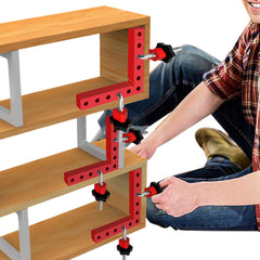 Right-Angle 90° Fixing Clip – L-Shaped Woodworking Positioning Clamp