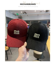 High-Quality Korean Embroidered Hard-Top Baseball Cap – Unisex Spring & Autumn Suncap