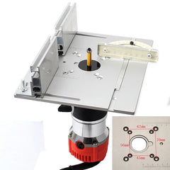 Aluminum Router Table Insert Plate with Miter Gauge – Woodworking Benches & Table Saw