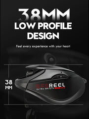 ANATONO Vrigo 160g Ultralight BFS Baitcasting Reel – 7.2:1 Gear Ratio