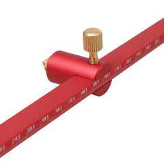 Aluminum Scribing Gauge & Center Finder – 32cm Woodworking Circle Ruler