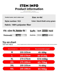 Men’s Thick Cotton Padded Jacket – Slim Fit Winter Streetwear Coat