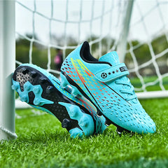 Kids’ Ultralight Football Boots – Non-Slip Outdoor Soccer Shoes