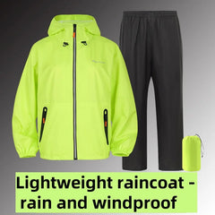 2025 Unisex Waterproof Raincoat Suit – Lightweight & Breathable Motorcycle Rain Wear