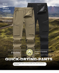 Unisex Quick-Dry Outdoor Hiking Pants – Waterproof & Breathable
